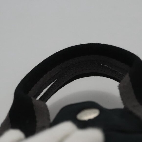 HERMES Fourre Tout PM Hand Bag Canvas Black Auth ti2780 - Picture 8 of 16